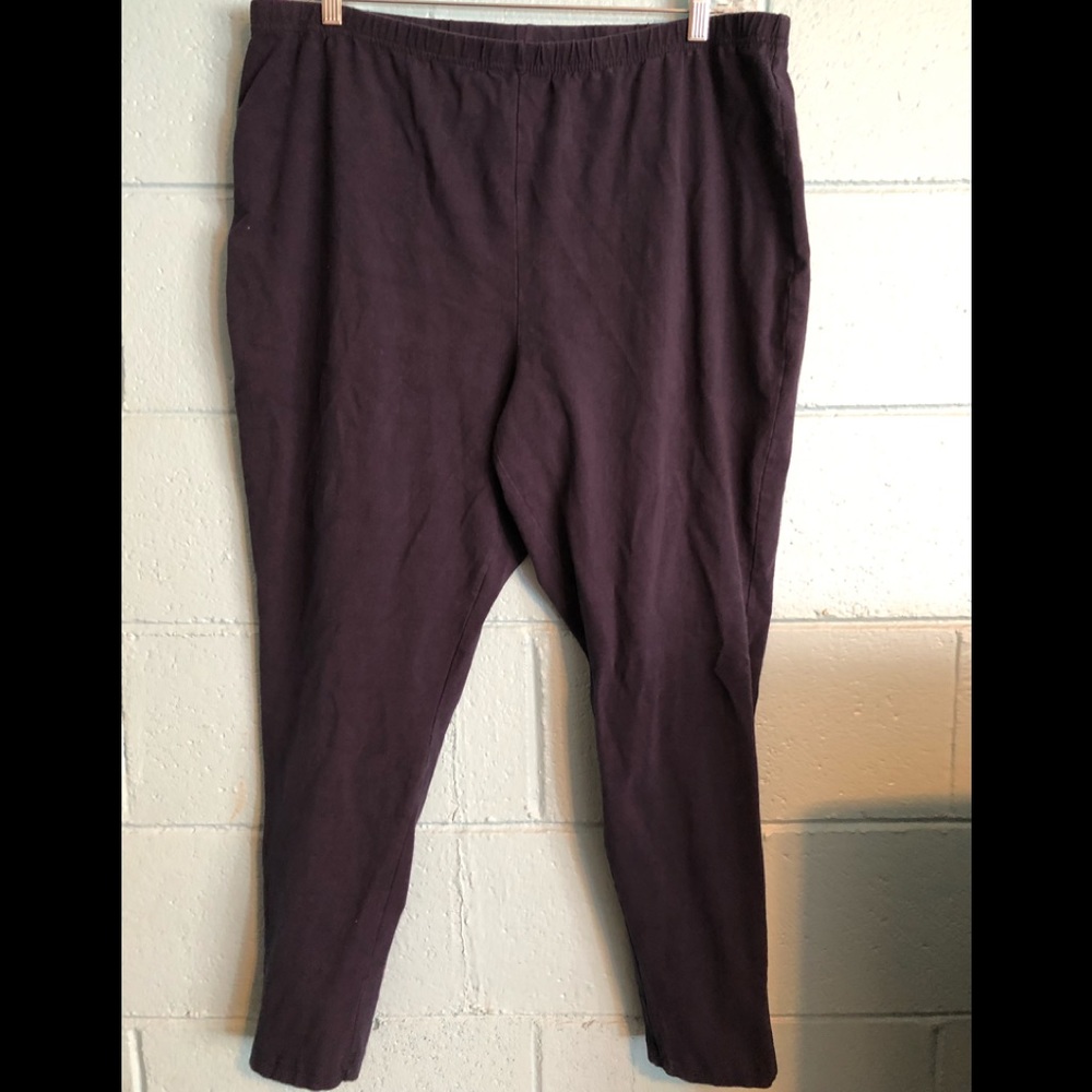 Ellos Navy Blue Plus Size Stretchy Pants